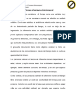 Plaza Vidaurre. La Economía Del Tiempo. El Consumo Intertemporal - PDF