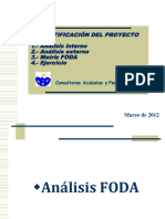 I. - Foda y Analisis Estrategico-Sesion Mario Ramade