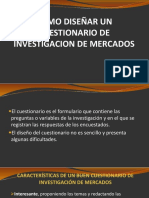 4 Cómo Diseñar Un Cuestionario de Investigación de Mercados EX