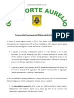 Proposta Didattica Scuola Calcio  Forte Aurelio 2010-2011