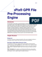 GenePix GPR File Pre-Processing Engine PDF