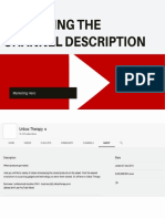 Channel Description Optimization PDF Guide