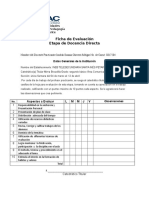 Evaluación Del Docente Al Prácticante