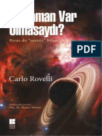 Carlo Rovelli - Ya Zaman Var Olmasaydı PDF