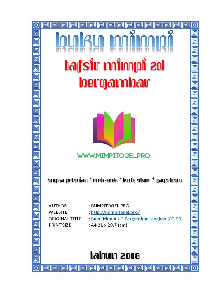 Buku Mimpi 2d Bergambar Pdf