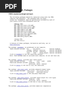 Standard VHDL Packages