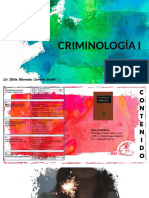 Criminología I. - Introducción