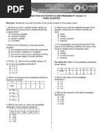 Grade 11 Statistics & Probability Review | PDF | Teaching Methods ...