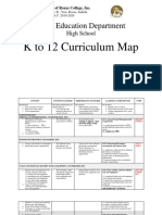 T.L.E Curriculum Map 9 and 10