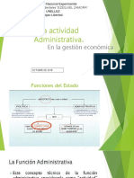 Actividad Adminitrativas