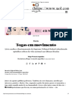 A Revista Dos Livros - Togas em Movimento PDF