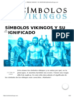 Símbolos Vikingos y Su Significado PDF