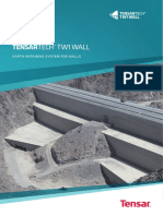 Brosur Tensar untuk Multiblock Retaining Wall System