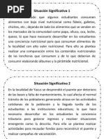 Situaciones Significativas para Analizar
