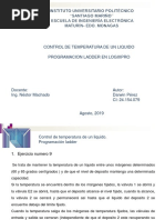 Programación Ladder. Ejercicio Numero 9