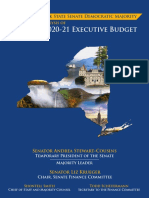 NYS Senate Majority Staff Analysis of The 2020-21 Executive Budget Proposal
