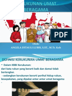 KERUKUNAN UMAT BERAGAMA-powerpoint