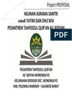 Cover Proposal Pesantren As Adiyah PDF