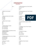 MATEMATIKA KELAS 4 FPB KPK