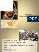 Biografi Mahmoud Ahmadinejad