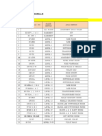 Schedule of Fan