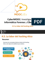 4.5. La Labor Del Hacking Ético