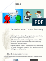 Literal Listening PDF