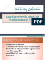 Khashais Risalah Muhammad SAW