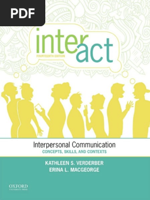 Inter Act 14th Edition Com35 Pdf Interpersonal Communication Images, Photos, Reviews