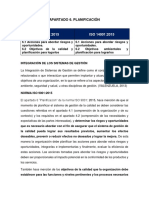 Planificación Sistemas Gestión Calidad Medio Ambiente