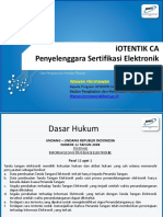 Penyelenggara Sertifikasi Elektronik - iOTENTIK - BPPT