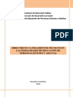 Directrices y Lineamientos 2016 PDF