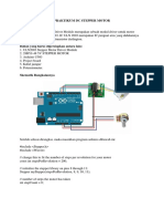 Praktikum DC Stepper Motor