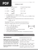 14.calorimetry and Thermal ExpansionExercise PDF