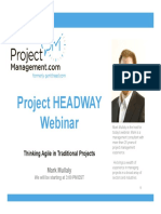 Thinking Agile in Traditional Projects Presentation PDF