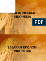 Sejarah Perekonomian Indoensia