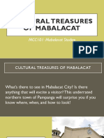 Cultural Treasures of Mabalacat City