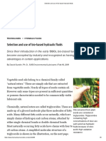 2011,Sundin,D.,Selection and use of bio-based hydraulic fluids