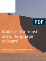 Which Is The Most Useful Language To Learn?