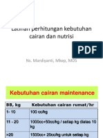 Latihan Perhitungan Kebutuhan Cairan Dan Nutrisi Dan JWBN