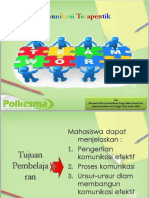 Materi - Kuliah - Komunikasi Terapeutik PDF