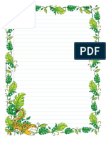 Jungle Tiger Ruled Paper PDF