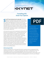Skkynet White Paper Tunnelling OPC Know Your Options PDF