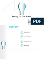 Dating of The Rocks