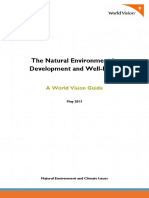 The Natural Environment in Development and Well-Being