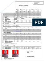 Form Biodata Peserta