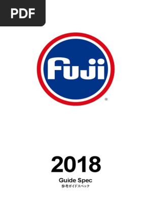 Fuji Guide Spec Chart 2018 PDF | PDF