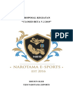 Proposal Narotama E-Sports Closed Beta V2 
