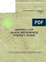 AN - PRC-117 (V) (C) Quick Reference Pocket Guide