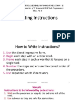 Instruction in Technical English
